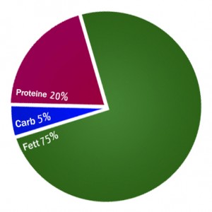 ketogene diät kuchengrafik